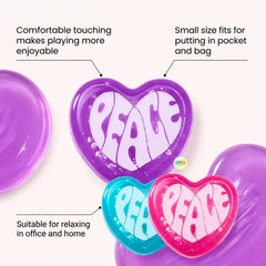 Original NeeDoh Heart Shaped Squishy