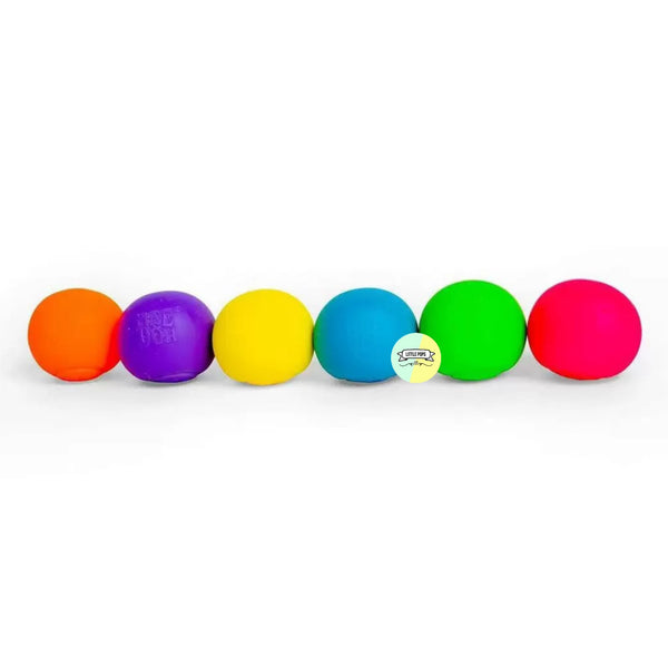 Original NeeDoh Rainbow Squishy – 6 Color Set