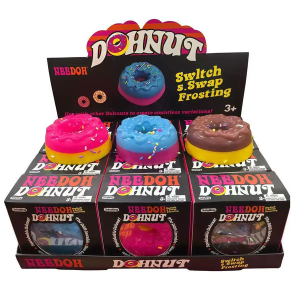 Original NeeDoh Donut Shaped Squishy