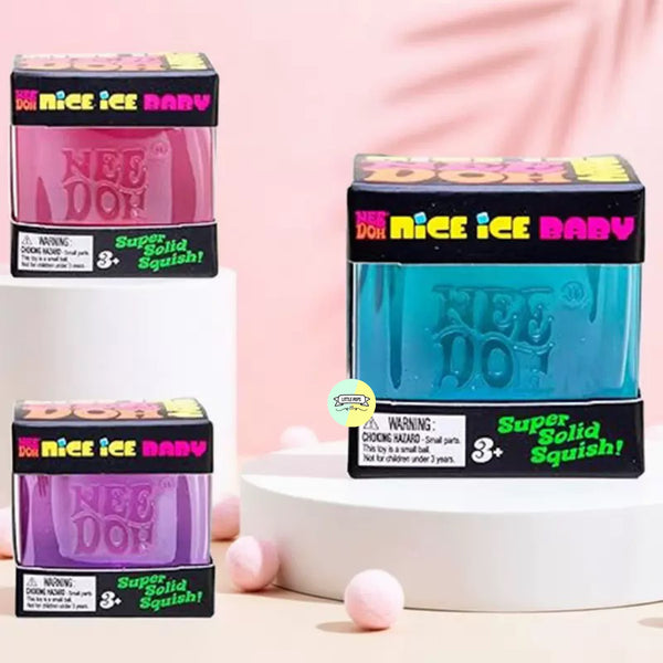 Orignal NeeDoh Colorful Ice Cube Squishy