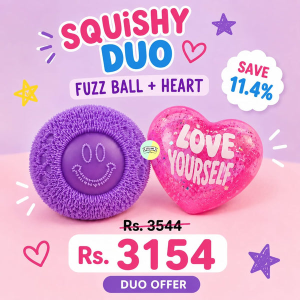 Original Needoh Cute Squishy Duo