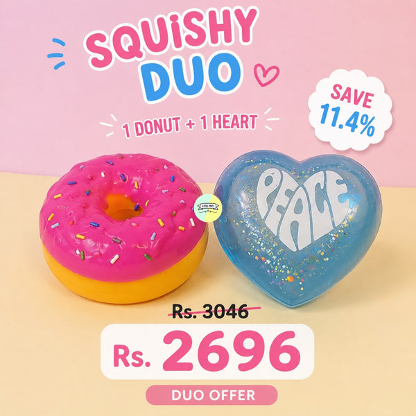Original Needoh Cute Squishy Duo 3