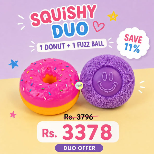 Original Needoh Cute Squishy Duo 2