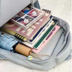 Cute Aesthetic Multi-Compartment Backpack (19 Inch)