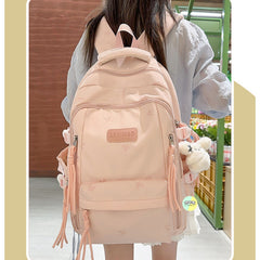 Cute Bloomy Days Trendy Backpack (19 Inch)