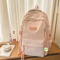 Cute Bloomy Days Trendy Backpack (19 Inch)