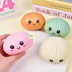 Cute Mystery Matte Colored Dumpling Squishy