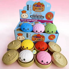 Cute Mystery Matte Colored Dumpling Squishy