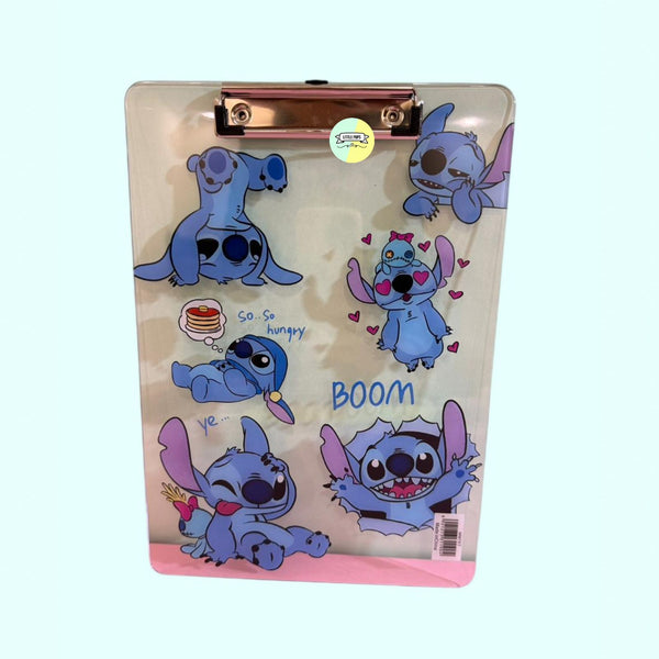 Stitch Transparent Clipboard / Hard Board
