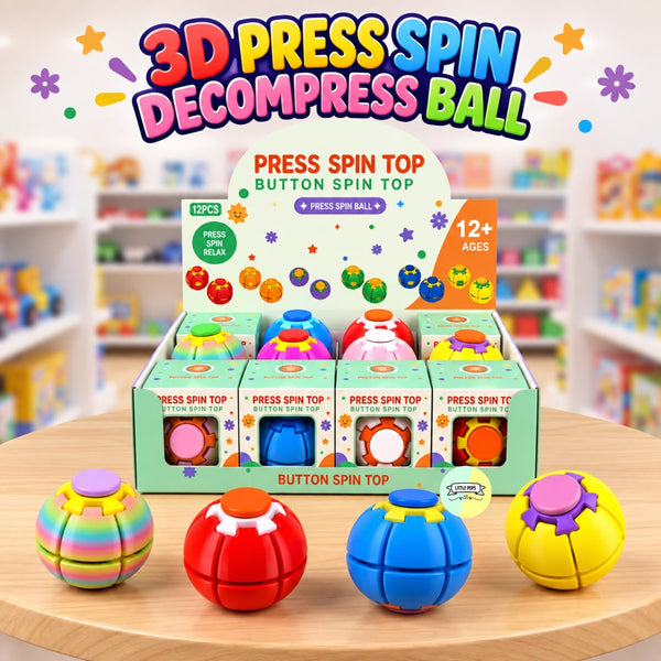 Trendy Decompress Spinner – Sensory Fidget &amp; Puzzle Toy