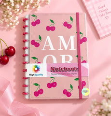 Cute Colourful Spiral Notebook