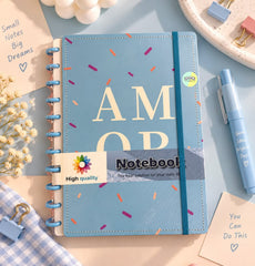 Cute Colourful Spiral Notebook