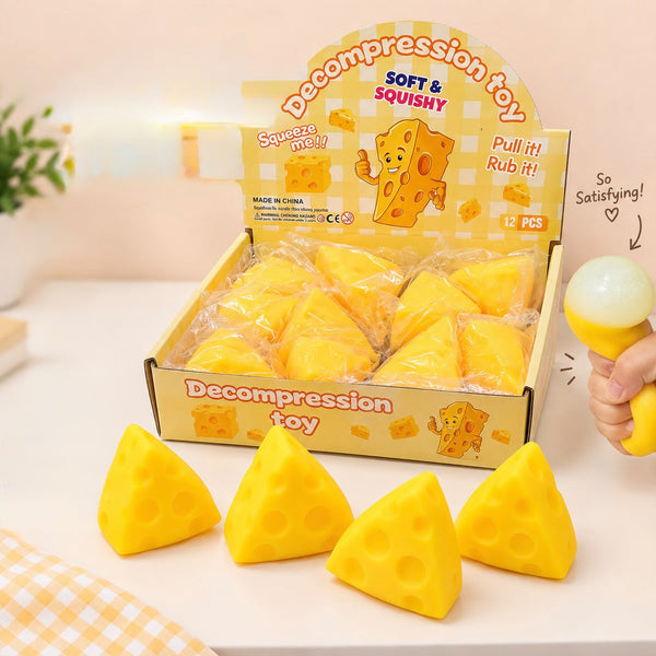 Cute Cheese Designed Squishy