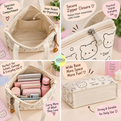 Cute Little Bear Tote Bag