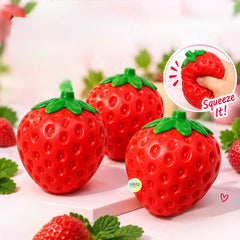 Cute Strawbery Designed Squishy