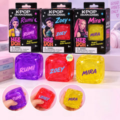 Orignal NeeDoh K-Pop Hunter Themed Ice Cube Squishy