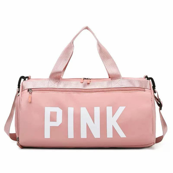 Aesthetic Pink Duffle Bag