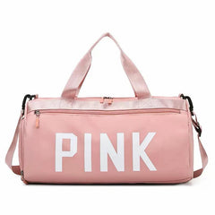 Aesthetic Pink Duffle Bag