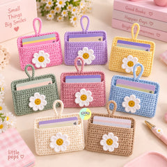 Cute Crochet Card Holder