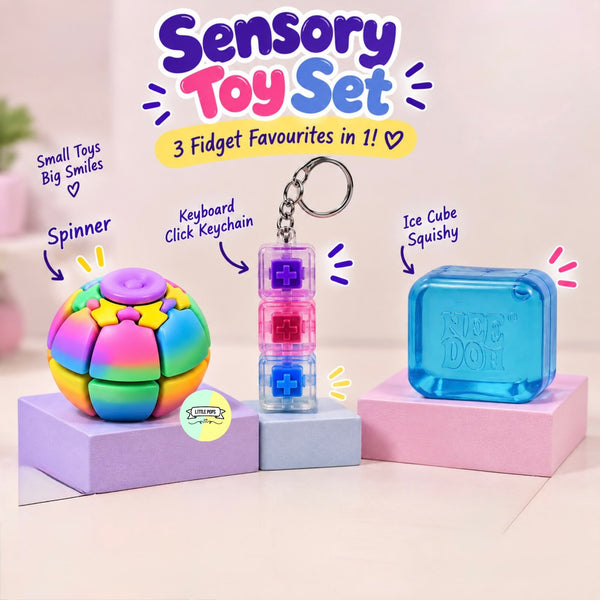 Sensory Fidget Fun Toy Set (3 piece set)