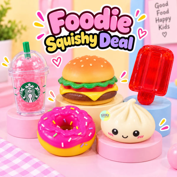 Trendy Foodie Squishy Deal (5 Piece Set)