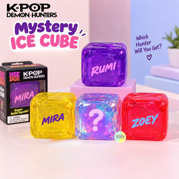 Original NeeDoh K-Pop Demon Hunters Mystery Ice Cube Squishy