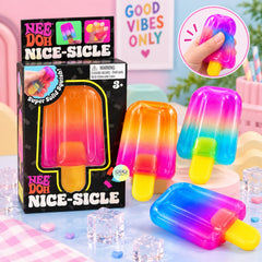 Original NeeDoh Cute Colorful Popsicle Squishy