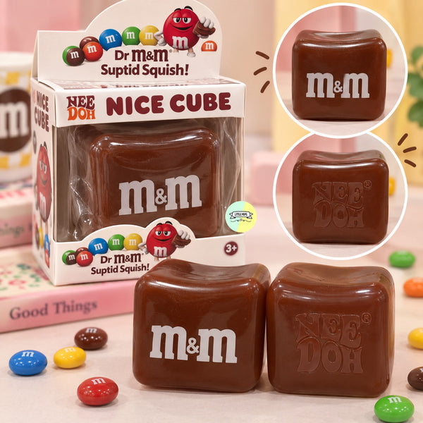 Rare M&M NeeDoh Cube Squishy