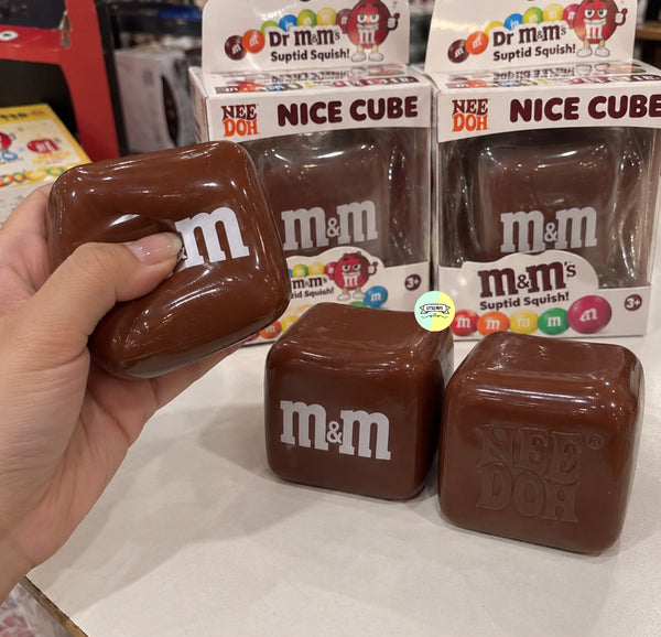 Rare M&M NeeDoh Cube Squishy