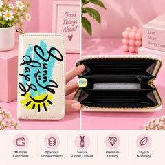 Trendy Colourful Shiny Wallets