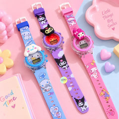 Cute Character Sound & Lightning Digital Watches