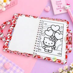 Hello Kitty Colouring Book with Stickers