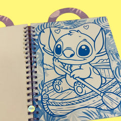 Stitch Colouring Book with Markers & Stickers