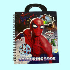 Spiderman Colouring Book with Markers & Stickers
