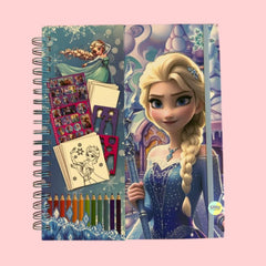 Frozen Colouring Book with Markers & Stickers