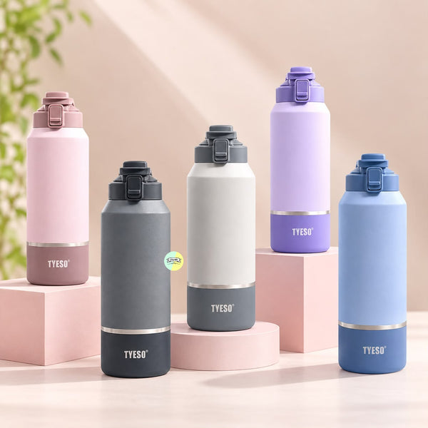 Two Toned Large Capacity Tyeso Stainless Steel Water Bottle