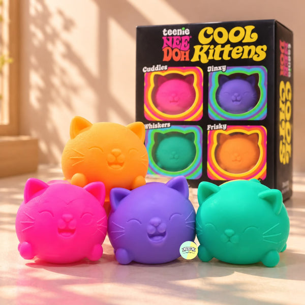 Original NeeDoh Cool Kitten Squishy Set