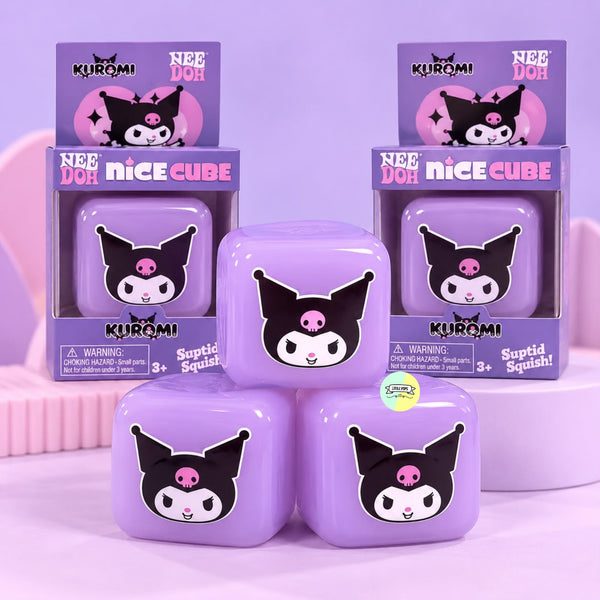 Original NeeDoh Kuromi Nice Cube Squishy