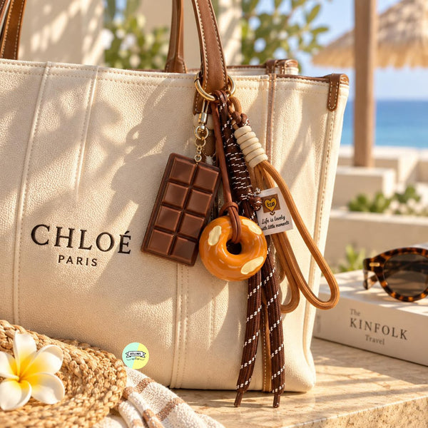 The "Little Cocoa Affair" Bag Charm