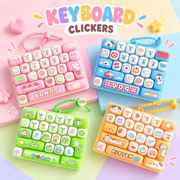 Cutest Animal Themed Sensory Fidget Keyboard
