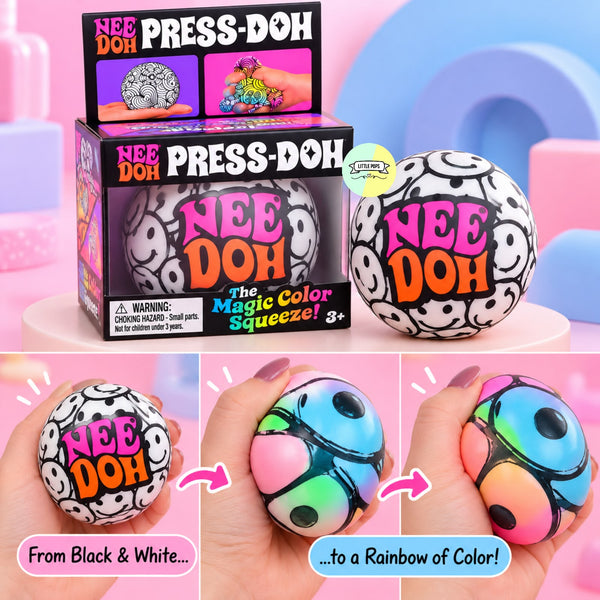 NeeDoh Press-Doh Colour Changing Squishy Ball