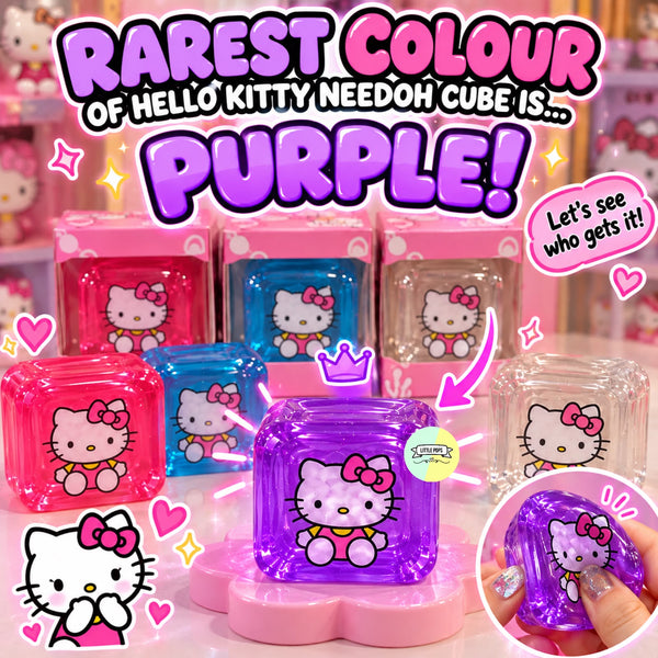 Mystery Hello Kitty NeeDoh Cube – Surprise Colour Squishy