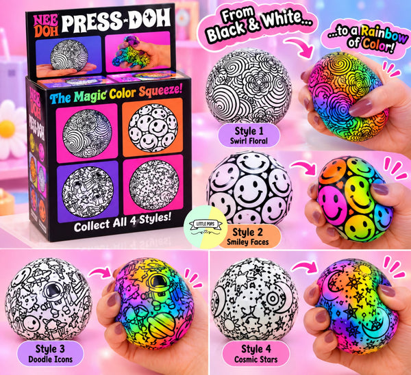 NeeDoh Press-Doh Colour Changing Squishy Ball