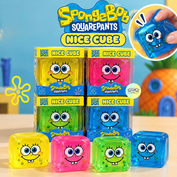 Original NeeDoh SpongeBob SquarePants Cube