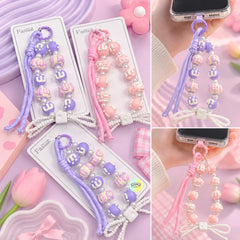 "Candy-Coated Dreams" Beaded Mobile Charm & Keychain