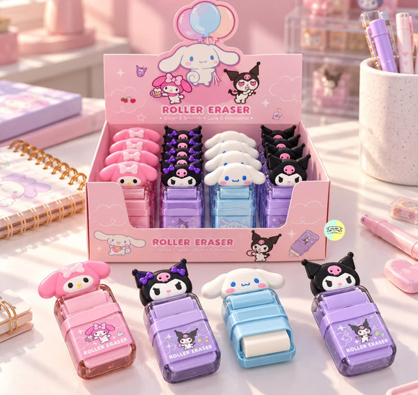 Cute Sanrio Character Roller Eraser