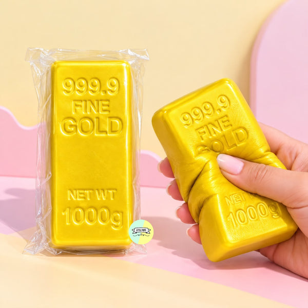 Trendy Gold Bar Squishy