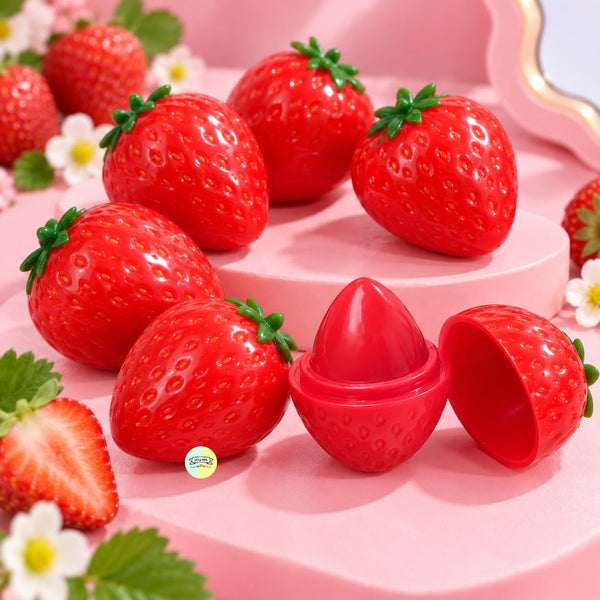 Cute Strawberry Lip Balm