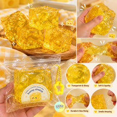 Honey Cheese Transparent Squishy