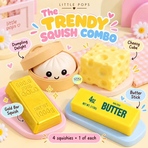 The Trendy Squishies Combo